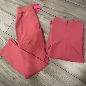 Breast Cancer Awareness Quartz Figs PANTS